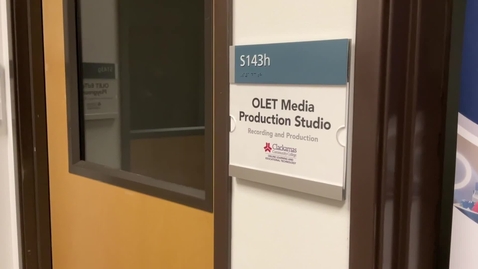 Thumbnail for entry OLET Media Studio Tour