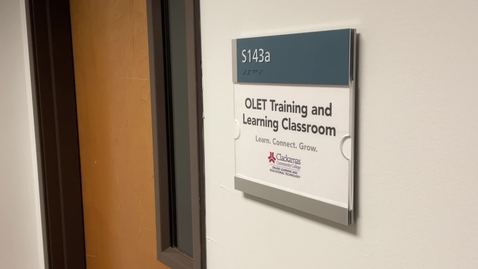 Thumbnail for OLET Classroom Tour
