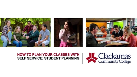 Thumbnail for entry How to Plan Your Classes with Self-Service_ Student Planning