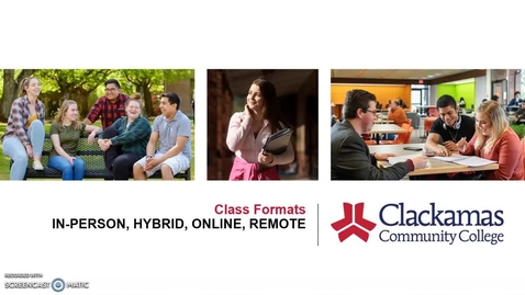 Thumbnail for entry Class Formats_ in-person, hybrid, online, remote