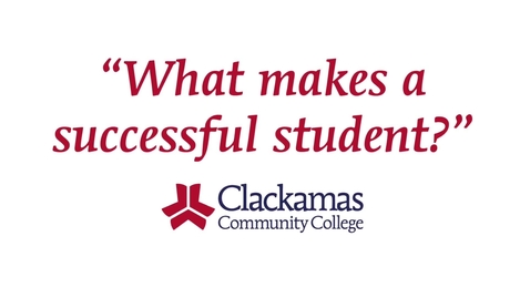 Thumbnail for What Makes a Successful College Student