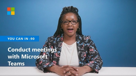 Thumbnail for entry How to conduct meetings with Microsoft Teams