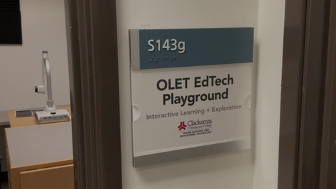 Thumbnail for entry OLET EdTech Playground Tour