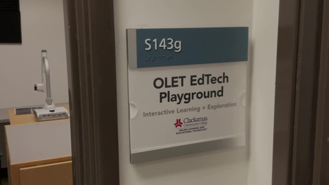 Thumbnail for OLET EdTech Playground Tour