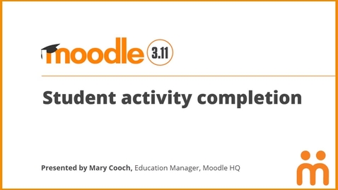 Thumbnail for Student activity completion in Moodle