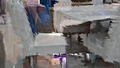 Sala Jantar 6 Cadeiras Retangular 160X90 Lais C/Vidro Naturale/Off Tec Pienza Bege MDF São Carlos