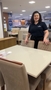 Sala Jantar 4 Cadeiras Retangular 120X90 Hera/Lia 25943.22 Freijo/Off Tec Veludo Kraft MDF Dj