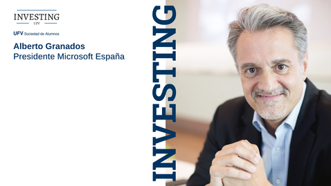 Miniatura para Encuentro con Alberto Granados Presidente de Microsoft España