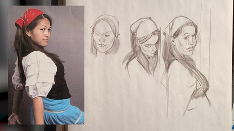 Thumbnail for Quick and Dirty Head Illustration - Extra Credit