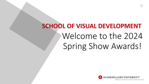 Thumbnail for Spring 2024 Visual Development Awards 