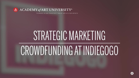Thumbnail for Strategic Marketing at Indiegogo