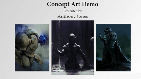 Thumbnail for entry Concept Art Demo: Anthony Jones