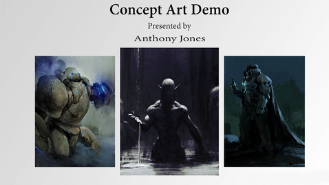 Thumbnail for Concept Art Demo: Anthony Jones