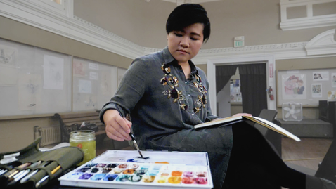 Thumbnail for Student Journey: Shiella Witanto Drawing from Life