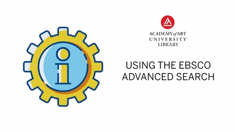 Thumbnail for Using the EBSCO Database Advance Search