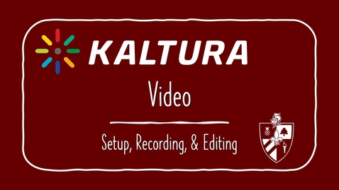Thumbnail for entry Kaltura: An Introduction