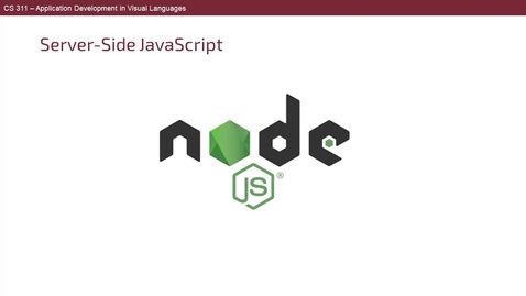 Thumbnail for Node JS