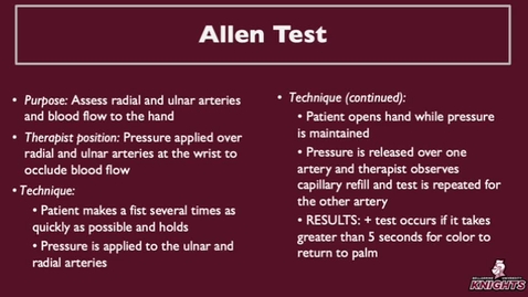 Thumbnail for Allen Test