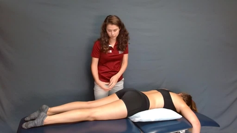 Thumbnail for Anterior Ilial Rotation Accessory Motion Test (Pain Provocation Test)