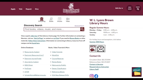Thumbnail for Academic Search Complete - A Quick Guide