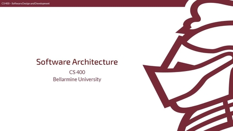 Thumbnail for Software Architecture - Full Video