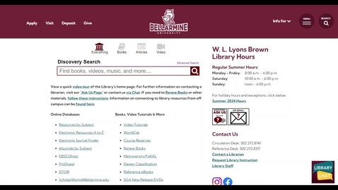 Thumbnail for ProQuest Overview 