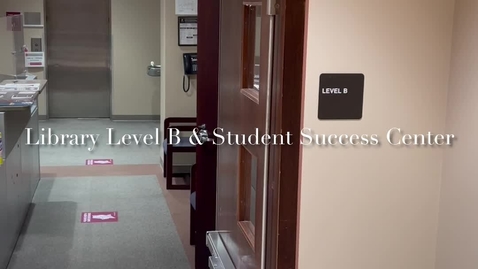 Thumbnail for entry Part V of IX - Spring 2021 Tour - Library Level B and Student Success Center