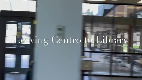 Thumbnail for Part III of X - Spring 2021 Tour - Centro to Library