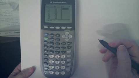 Thumbnail for Using a TI Calculator