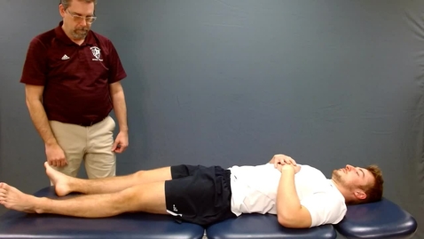 Thumbnail for Knee: Lachman Test