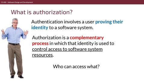 Thumbnail for Authorization