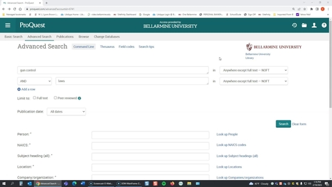 Thumbnail for ProQuest Overview