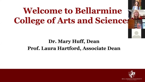 Thumbnail for entry School Breakout Session - Bellarmine College of Arts and Sciences