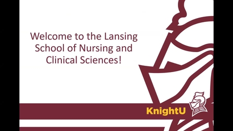 Thumbnail for School Breakout Session - Donna and Allan Lansing School of Nursing and Clinical Sciences