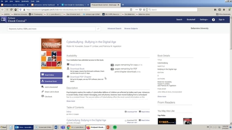 Thumbnail for Books: Searching for eBooks and Print Books