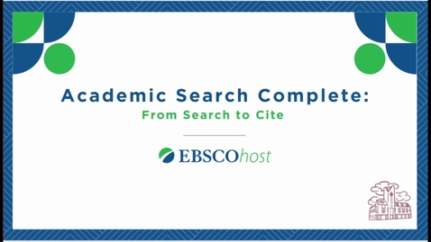 Thumbnail for Academic Search Complete: From Search to Cite