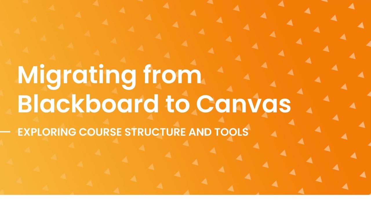 Migrating from Canvas to BB: shortest version