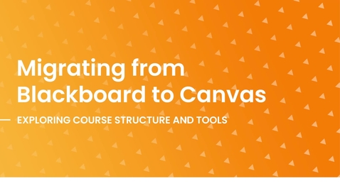 Thumbnail for Migrating from Canvas to BB: shortest version