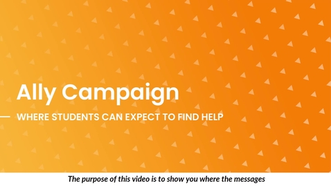 Thumbnail for Ally Campaign - Students 