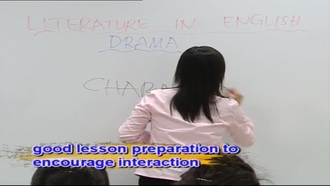 Thumbnail for Responding to Drama in Literature (English subtitles available)