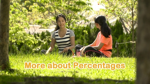 內容項目 More about Percentages (English subtitles available) 的縮圖