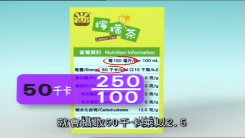 Thumbnail for 營養標籤多面睇 (字幕版)