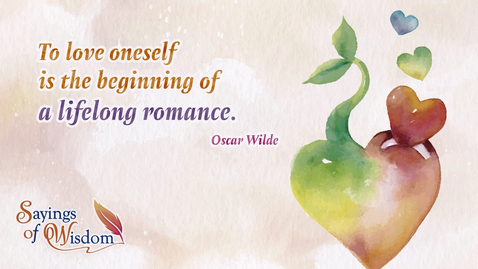 Thumbnail for &quot;In Love We Share, In Love We Grow&quot; Animation Series – &quot;To love oneself is the beginning of a lifelong romance.&quot; (Oscar WILDE) (English subtitles available)