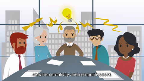 Thumbnail for Life and Society &quot;3-minute Concept&quot; Animated Video Clips Series: (4) Diversity and Inclusiveness (English subtitles available)