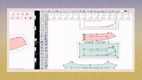 內容項目 紙樣及衣服製作──不同款式的領（一） 的縮圖