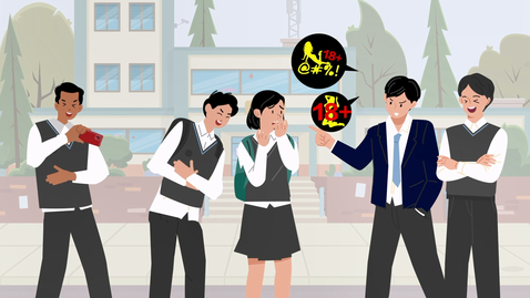 內容項目 Citizenship, Economics and Society &quot;3-minute Concept&quot; Animated Video Clips Series: (13) Sexual Harassment (English subtitles available) 的縮圖