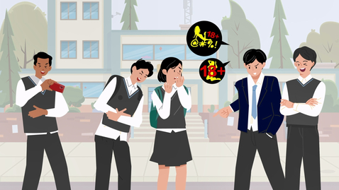 Thumbnail for 公民、經濟與社會「三分鐘概念」動畫視像片段系列：（13）性騷擾 (配以中文字幕)