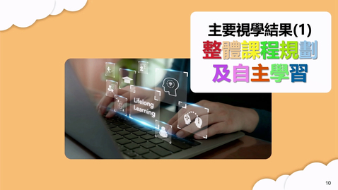 Thumbnail for 2023/24 視學周年報告主要視學結果分享會 主題分享（一）：整體課程規劃、自主學習及健康的生活方式（中、英文字幕可供選擇）