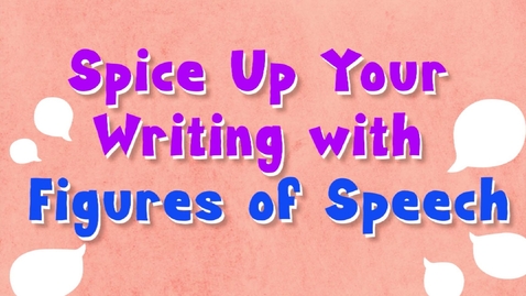 內容項目 Creative Use of English: Spice up Your Writing with Figures of Speech (English subtitles available) 的縮圖