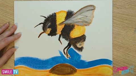 Thumbnail for Painting a Bumblee 